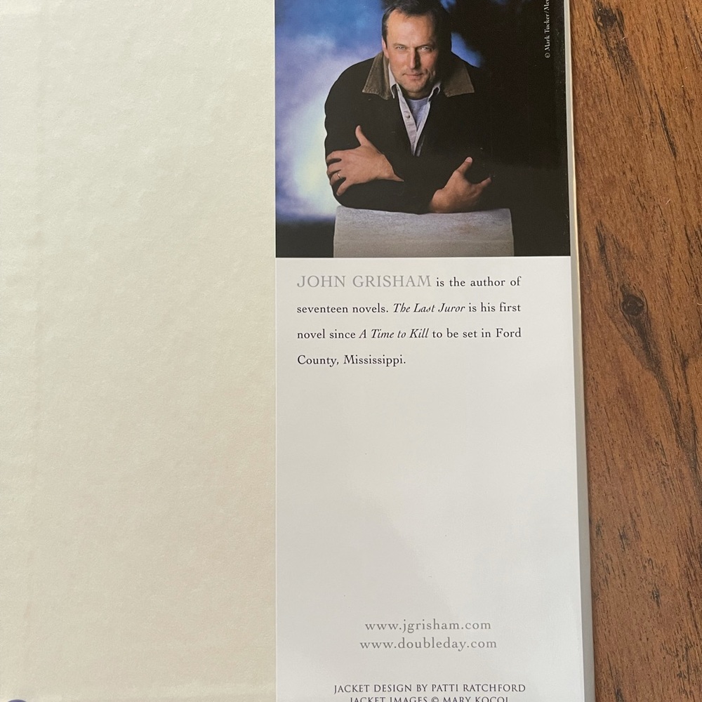 NWT John Grisham Hardback “The Last Juror” - Picture 5 of 5